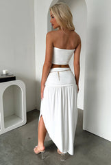 Rosalia Midi Skirt - White