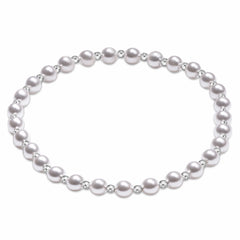 Grateful Pearl 4mm Sterling Bracelet