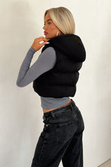 Calvin Puffer Vest - Black