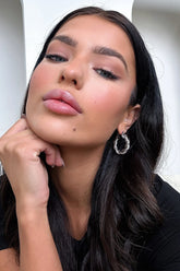 Rita Hoops - Silver