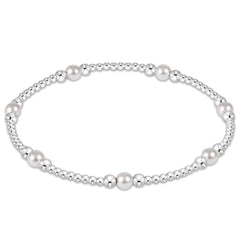 Purpose Pearl 4mm Sterling Bracelet