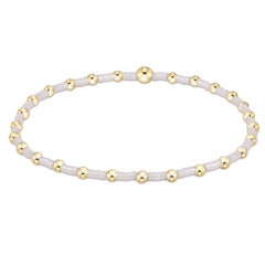 Hope Sincerity Bracelet - Silky White