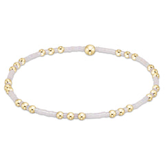 Hope Joy Bracelet - Silky White
