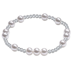 Hope Unwritten Pearl 6mm Sterling Bracelet