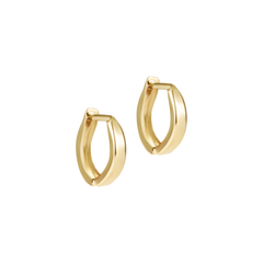 Huggie Gold 0.5" Hoop