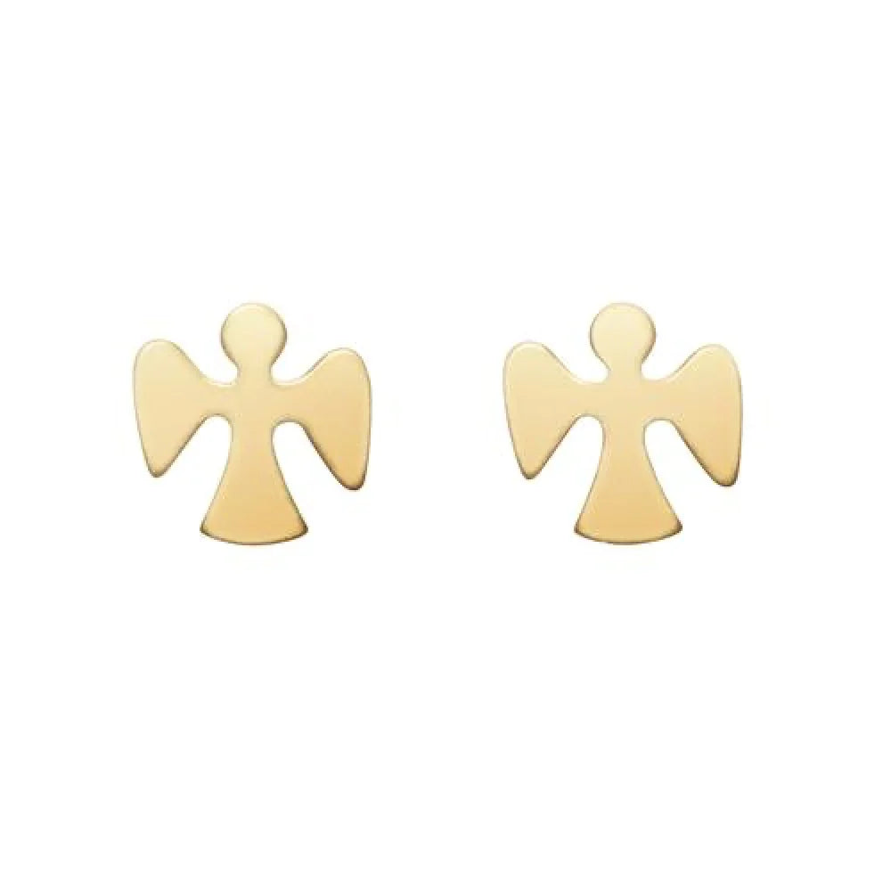 Guardian Angel Studs - Gold