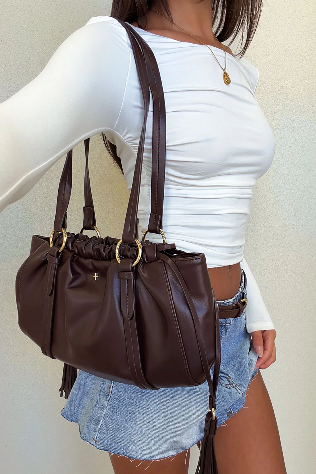 Peta + Jain Rory Bag - Chocolate