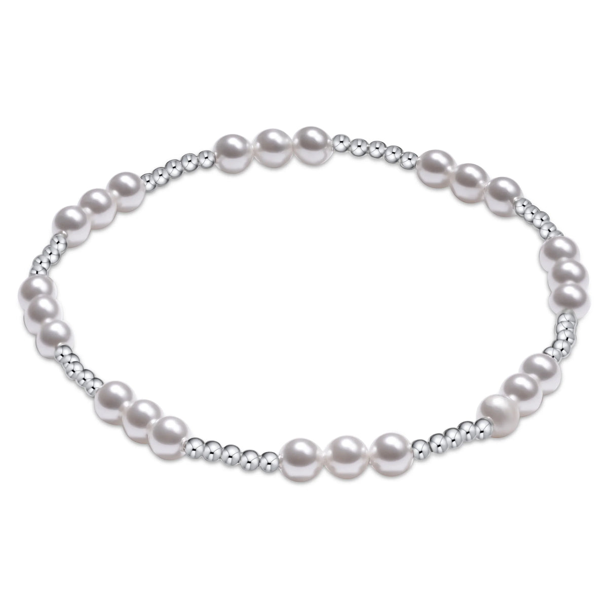 Joy Pearl 4mm Sterling Bracelet