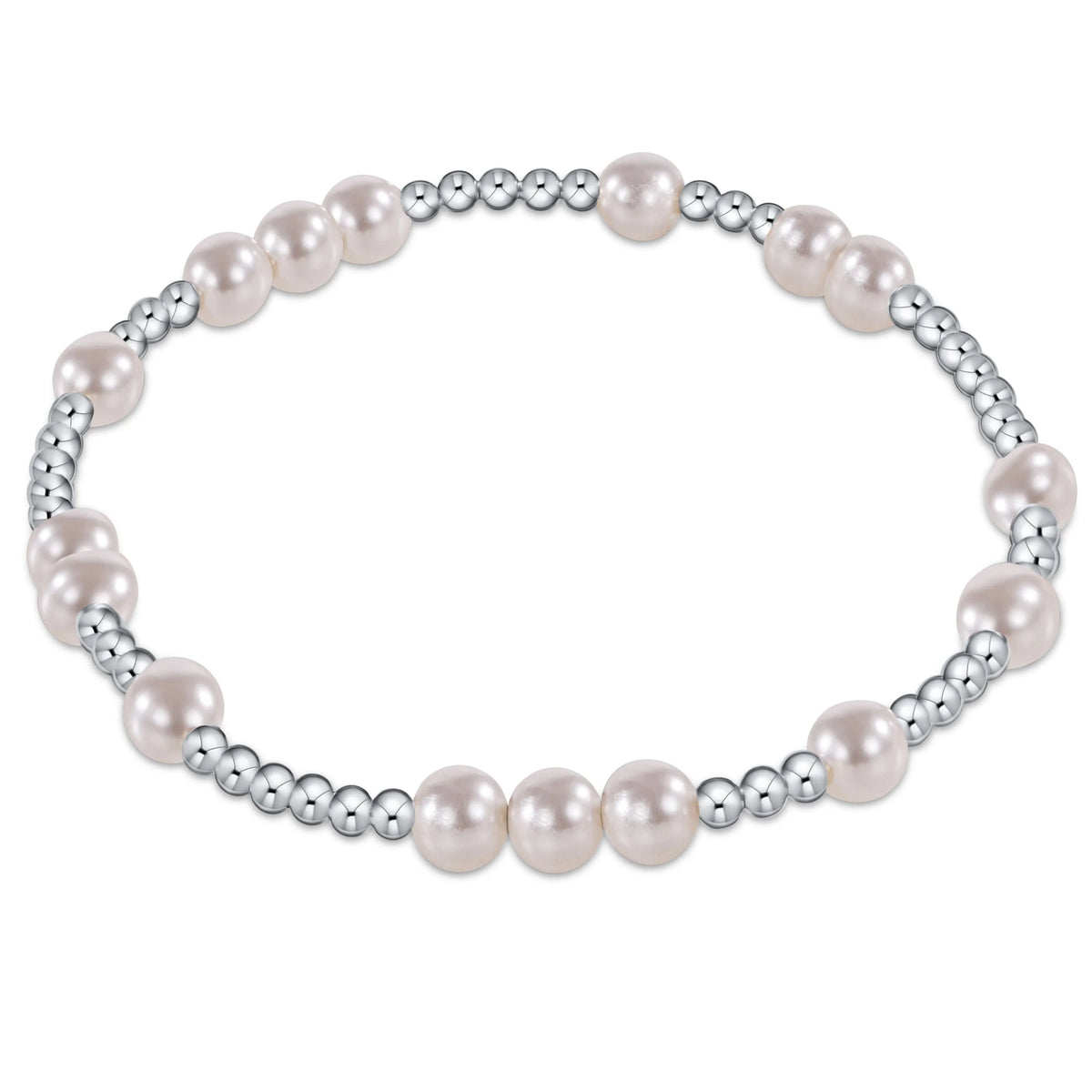 Hope Unwritten Pearl 5mm Sterling Bracelet