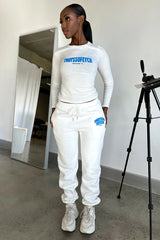 Series 5 Long Sleeve Tee - White