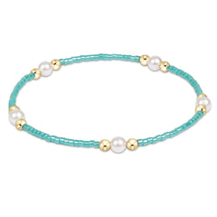 Hope Purpose Pearl Bracelet - Sea Glass