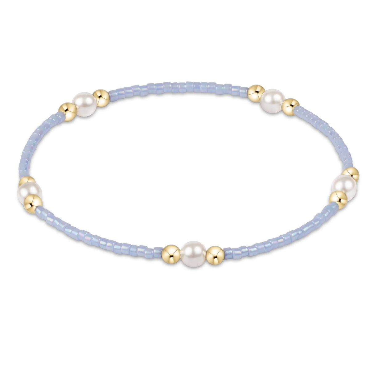 Hope Purpose Pearl Bracelet - Ocean Mist