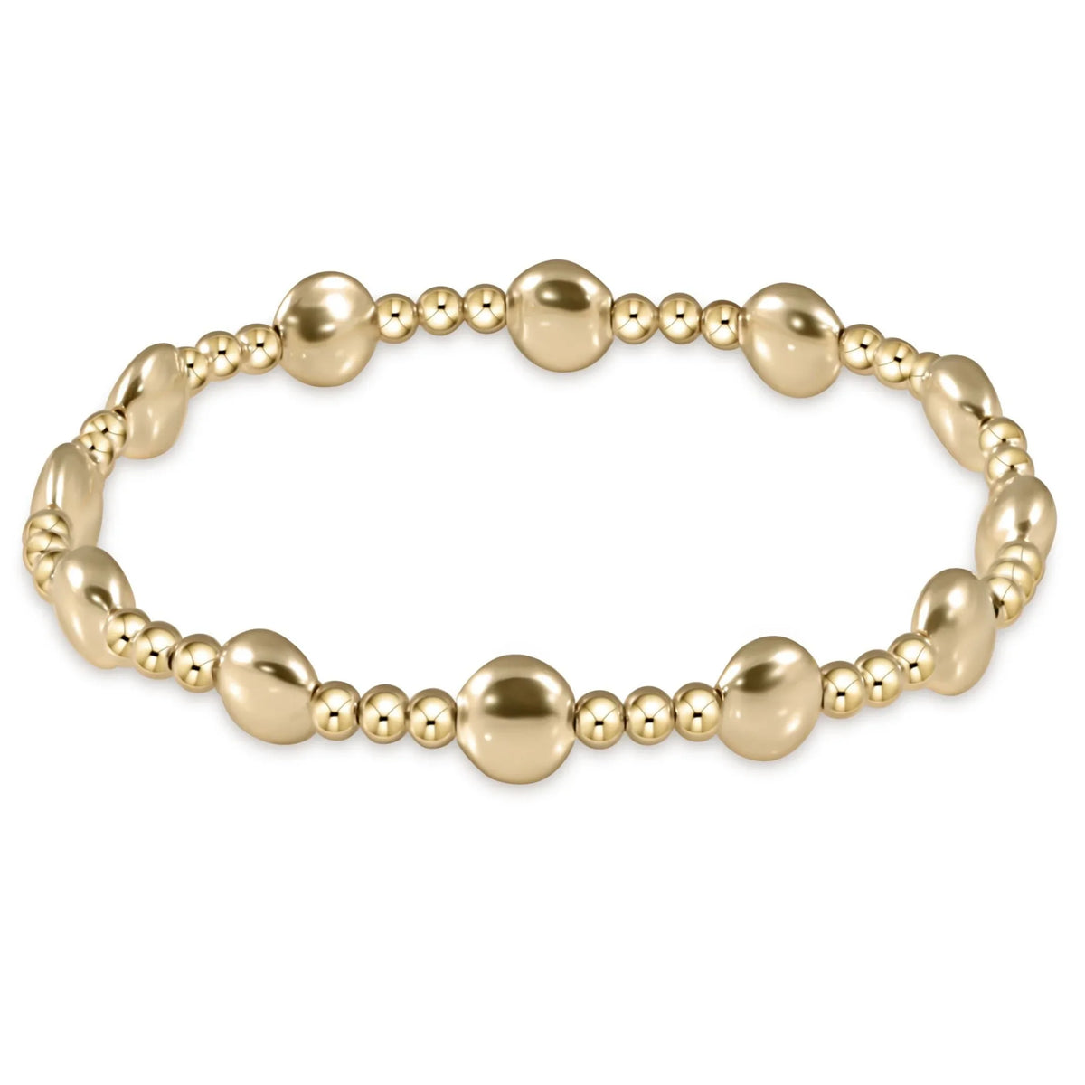Honesty Sincerity Gold 6mm Bracelet
