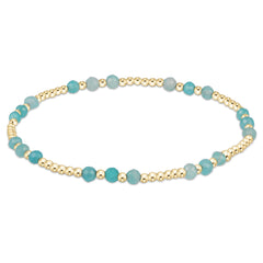 Joy Gem 3mm Bracelet - Amazonite