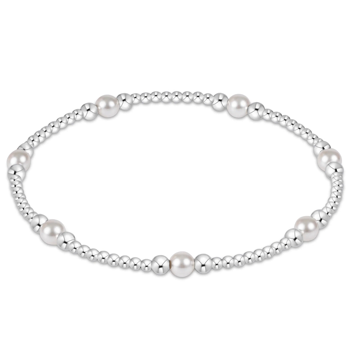 Purpose Pearl 4mm Sterling Bracelet