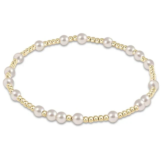 Hope Unwritten Pearl 4mm Bracelet