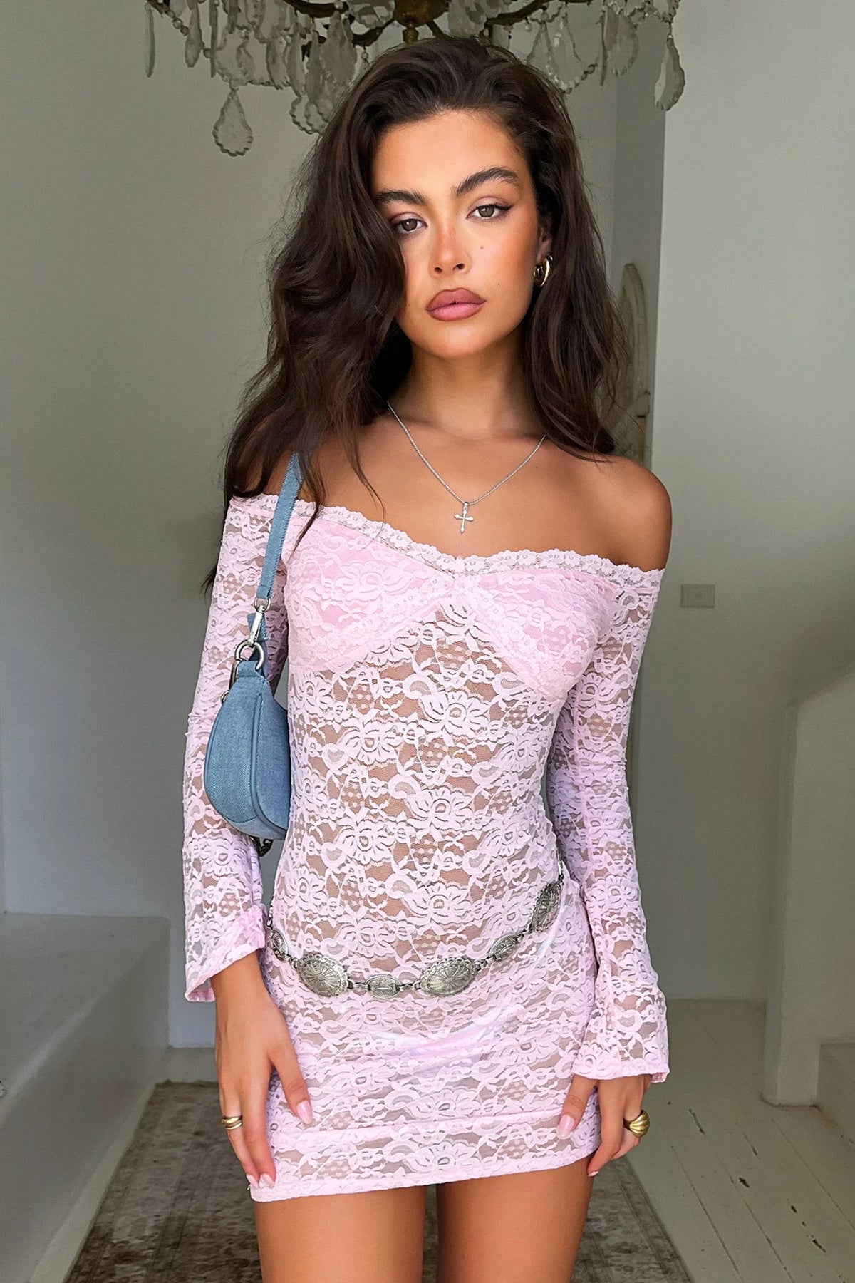 Zila Dress - Baby Pink