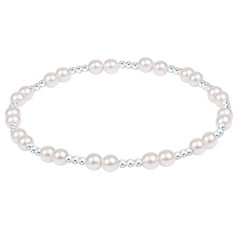 Together Pearl 4mm Sterling Bracelet